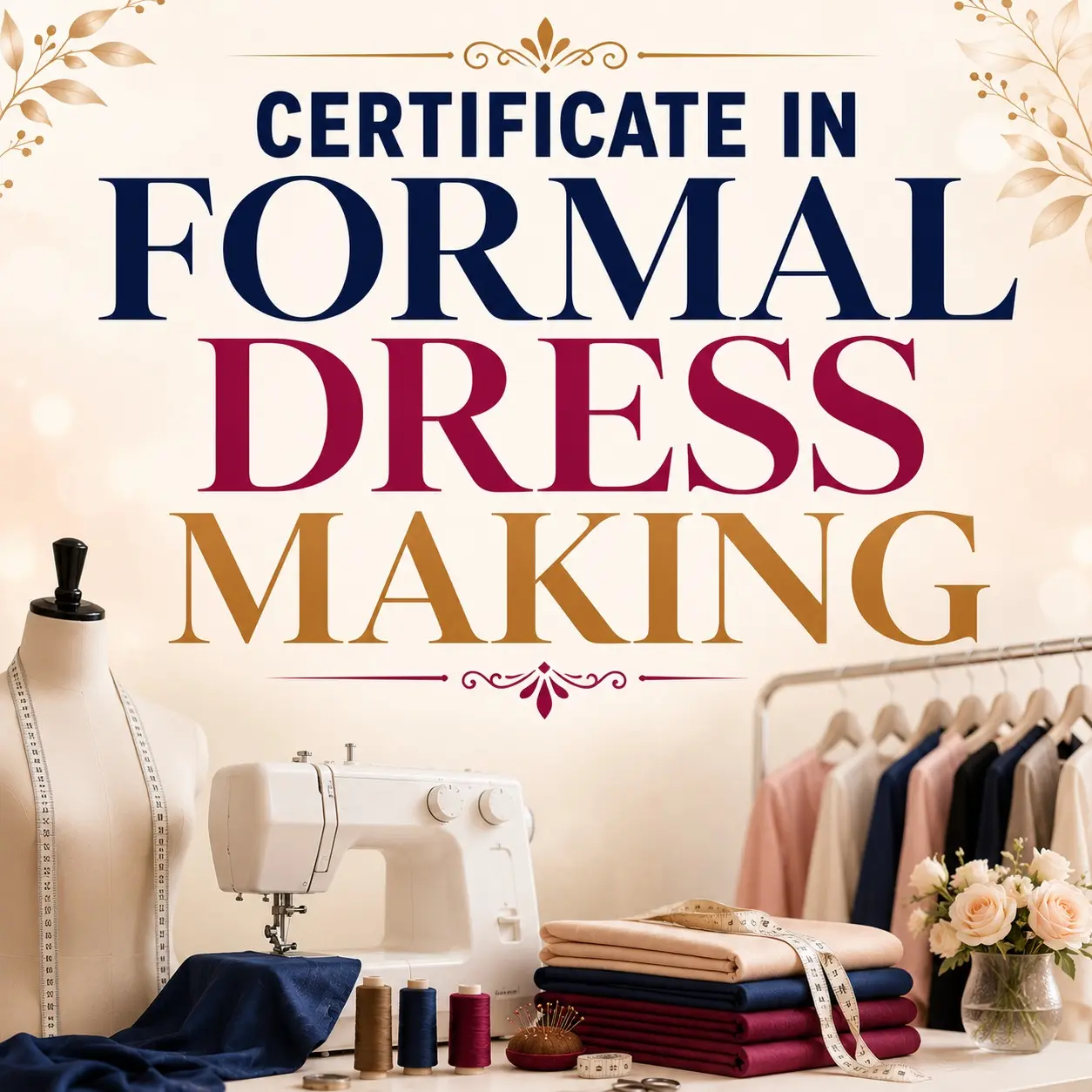 certificate in formal dress making by skill developing center karachi