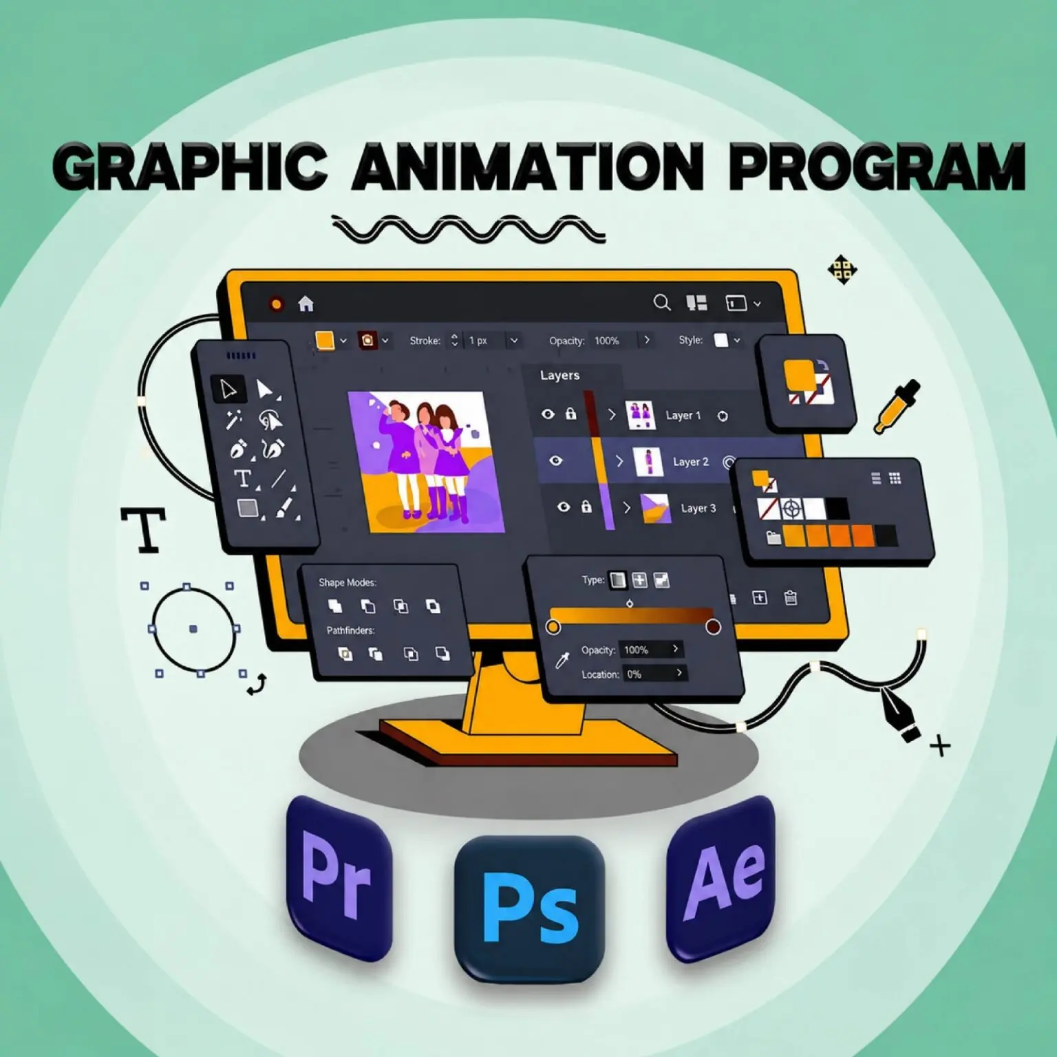 certificate in graphics and animation programs by skill developing center karachi