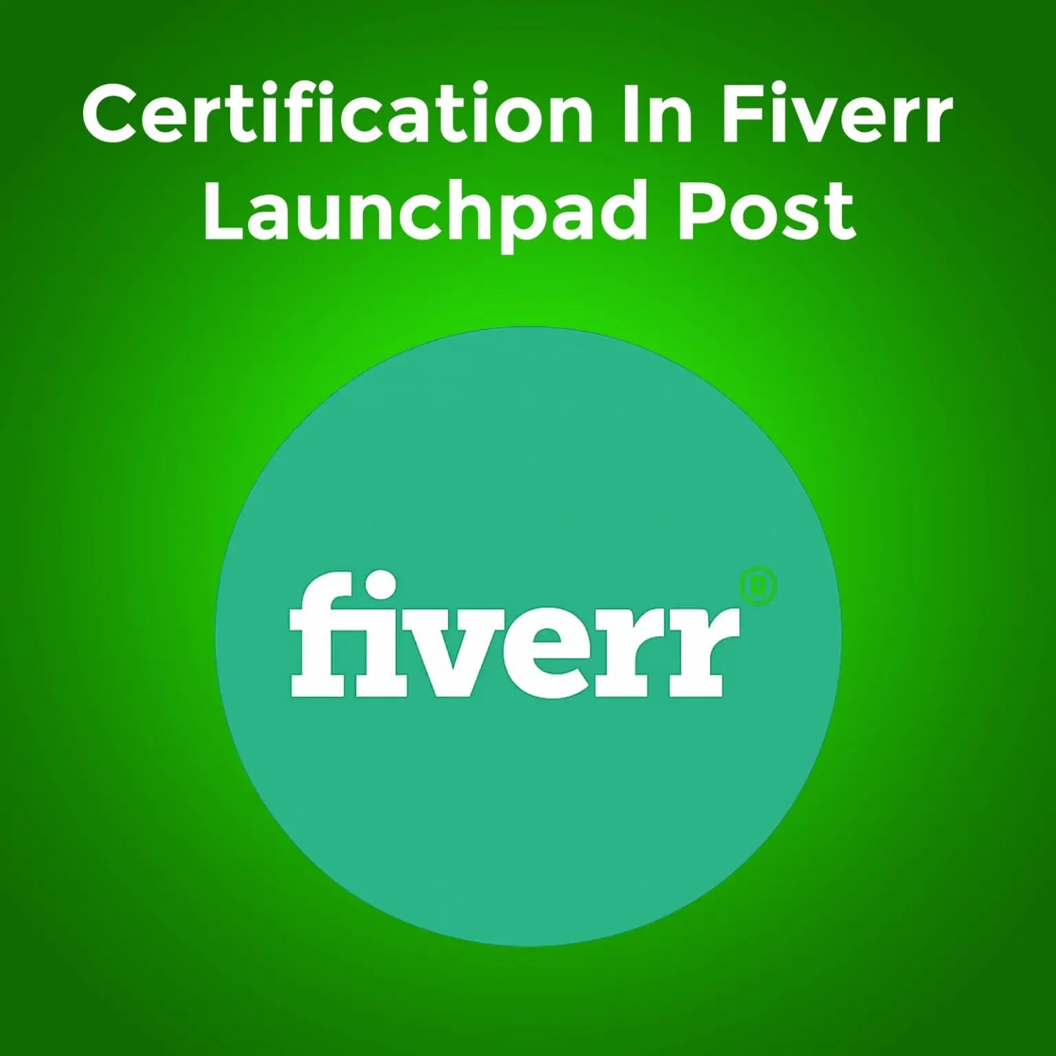 certification in fiver launchpad post by skill developing center karachi