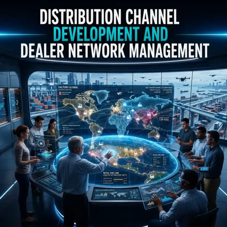 Distribution Channel Development and Dealer Network Management