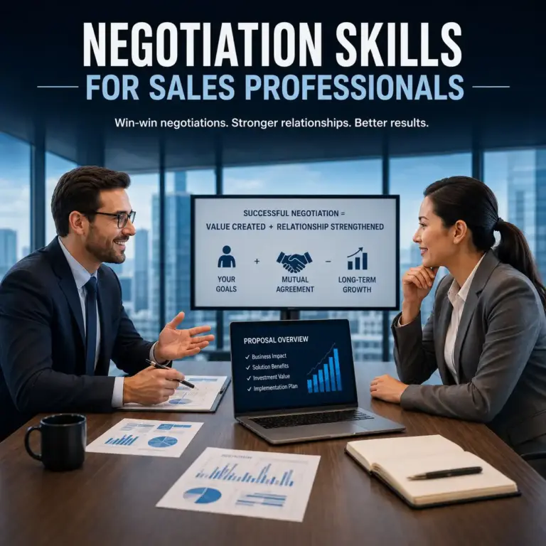 Negotiation Skills for Sales Professionals